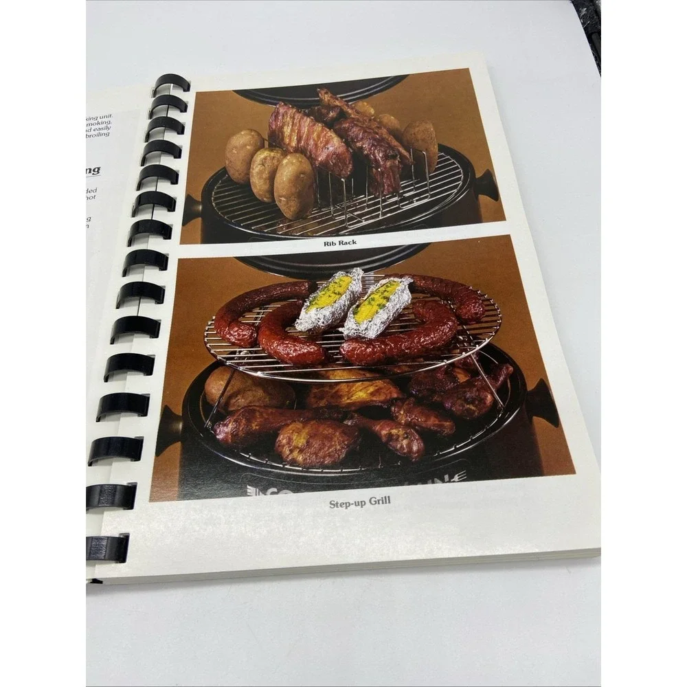 Cook'n Ca'jun Water Smoker Cookbook‎ Recipes for Grill 1984 Sondra Hester Spiral